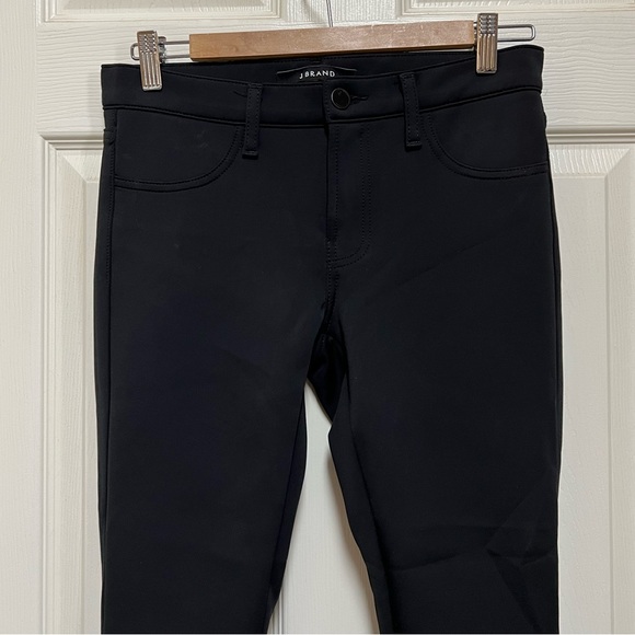 J Brand Super Skinny Odyssey Jeans in Deep Black - Picture 2 of 8